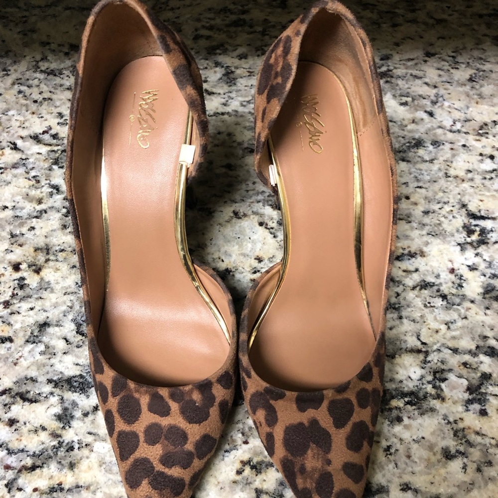 Leopard Heels